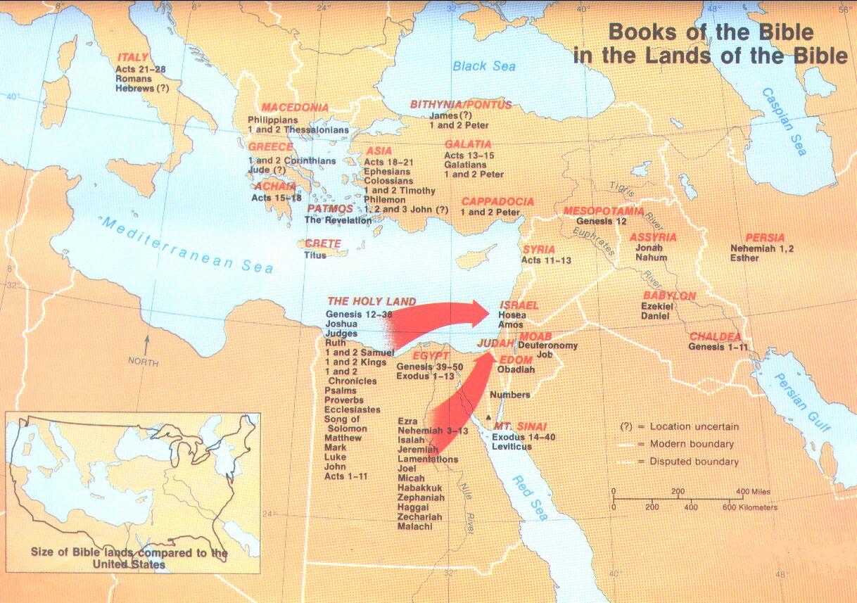 Biblical Lands of the Bible